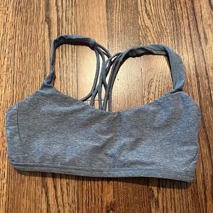 Lululemon Sports Bra grey heather